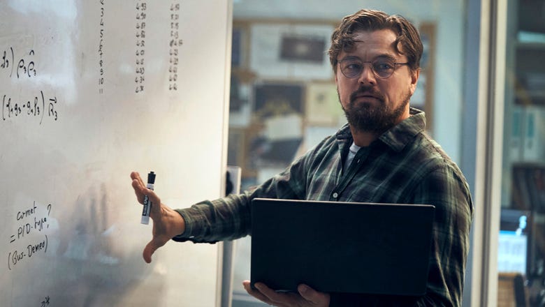 Leonardo DiCaprio in "Don't Look Up."