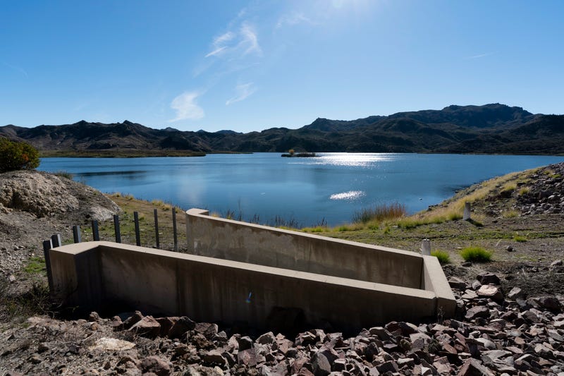 Las Virgenes Municipal Water District's reservoir