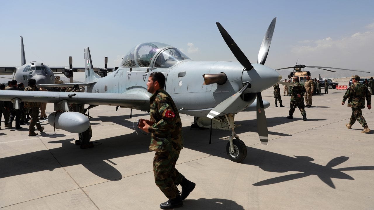 Before pullout, watchdog warned of Afghan air force collapse