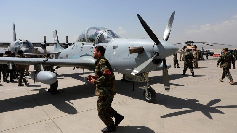 Before pullout, watchdog warned of Afghan air force collapse