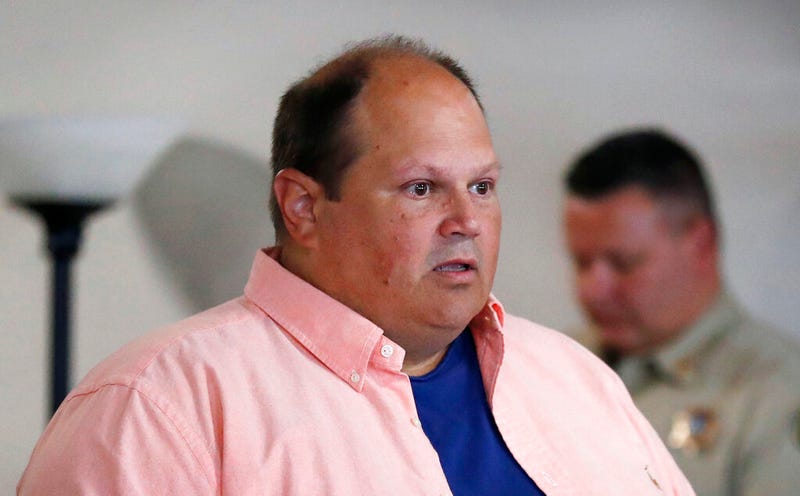 Former lottery computer programmer Eddie Tipton speaks during his sentencing hearing