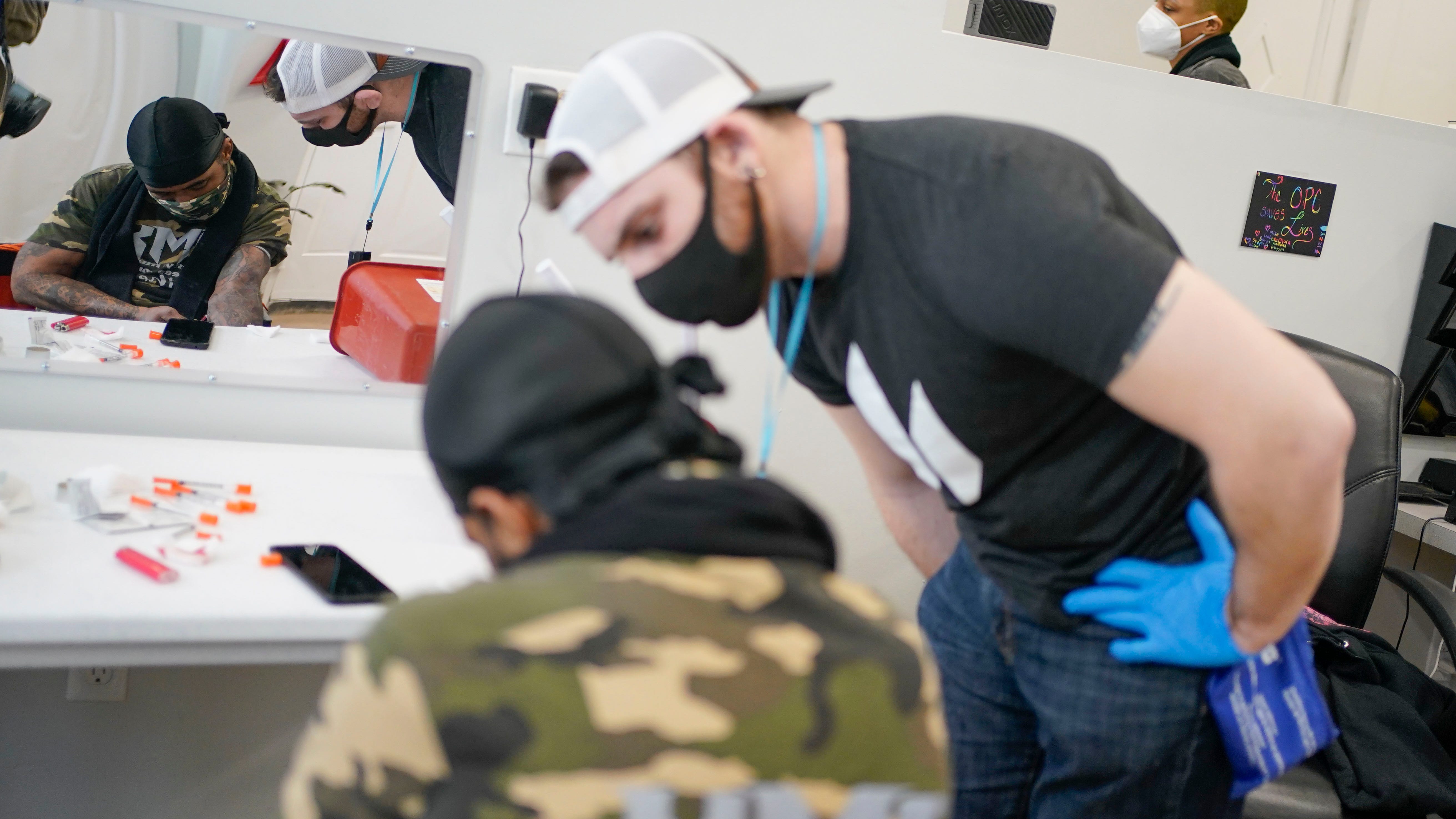 PHOTOS: Inside an NYC 'safe injection site' — 'They make sure you don't die'