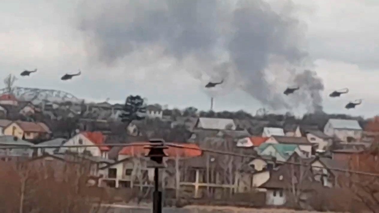 'The worst sunrise in my life': Ukrainians wake to Russian attack