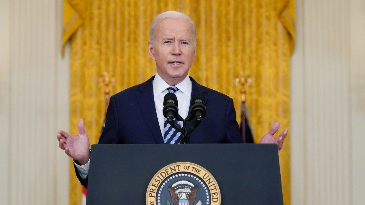 Biden hits Russia with new sanctions, says Putin 'chose' war