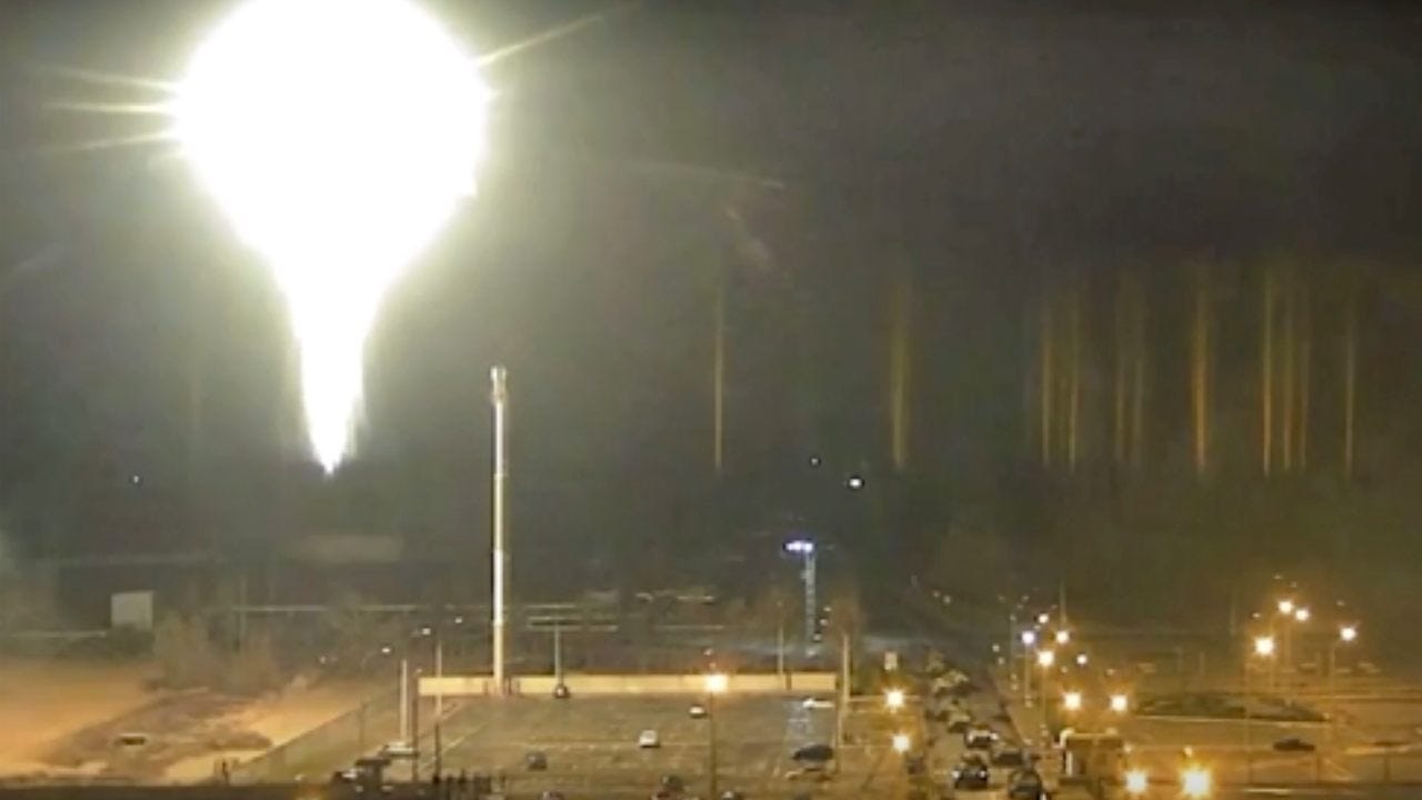 Russians take Ukraine nuclear plant; no radiation after fire
