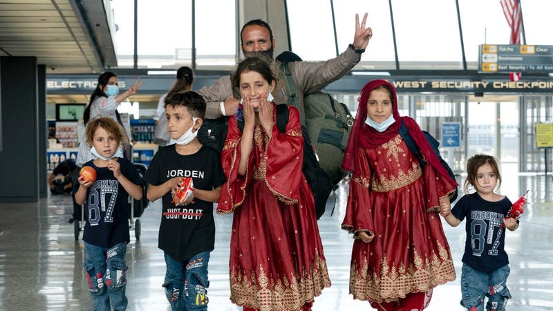 Afghan refugees in US to receive temporary protected status