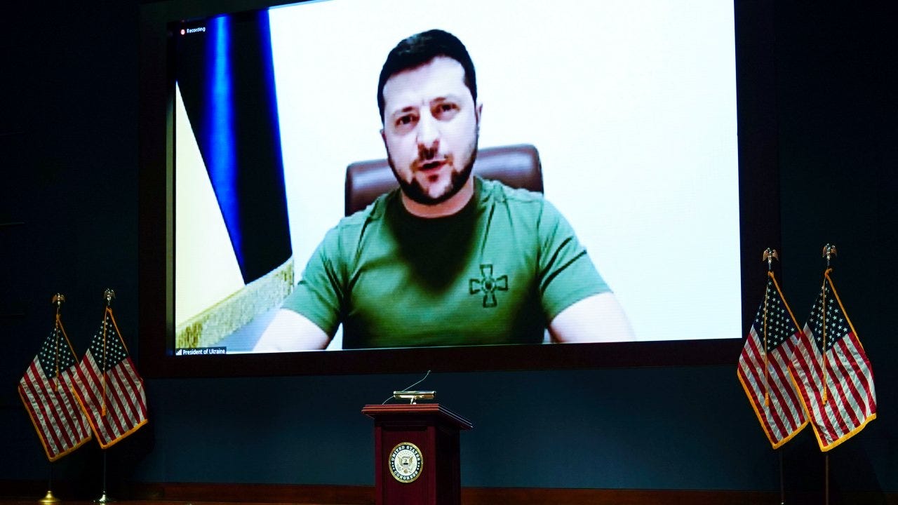 Ukraine's Zelenskyy tells Congress, 'We need you right now'
