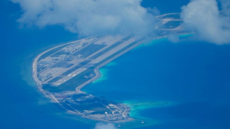 China says military development of islands within its rights