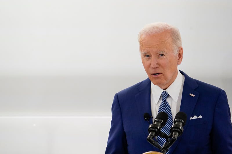 President Joe Biden speaks at Business Roundtable's CEO quarterly meeting, Monday, March 21, 2022, in Washington.