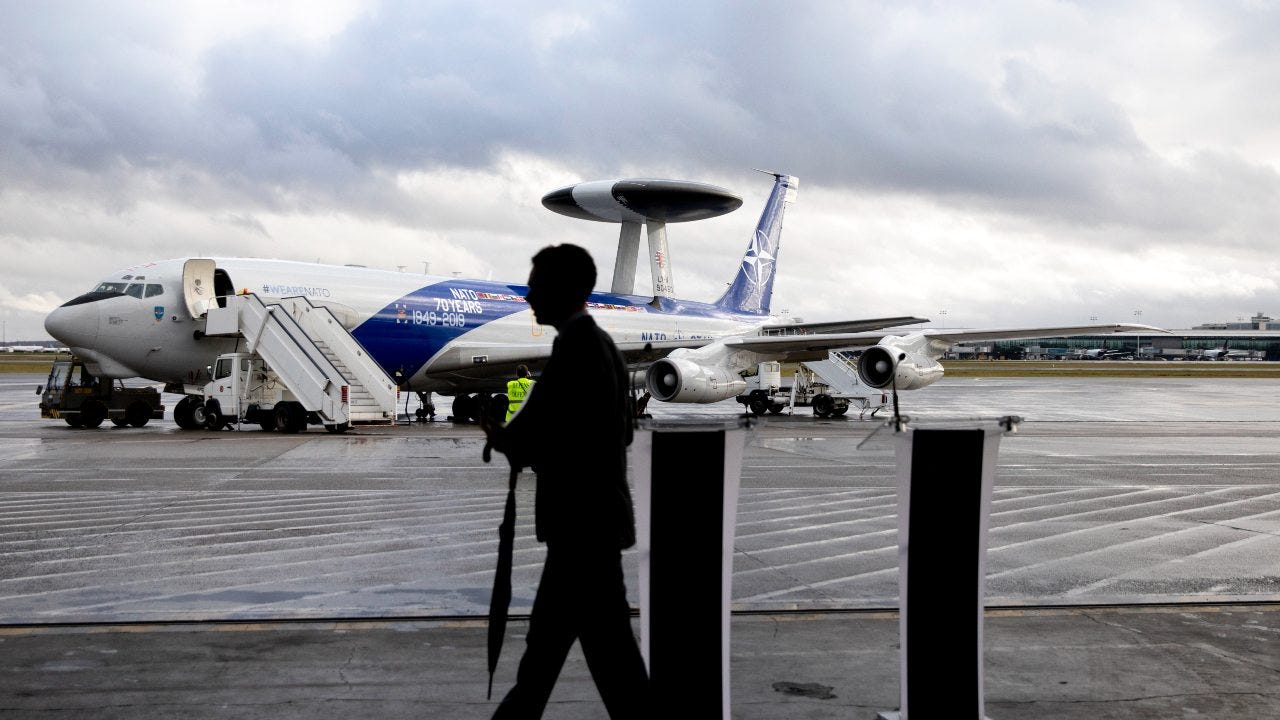 NATO eyes in the sky, keeping Europe out of Russia's war