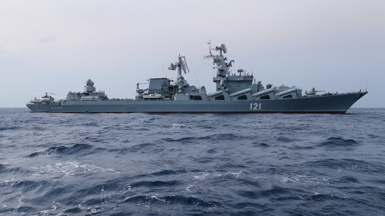 U.S. seeks to downplay role in sinking of Russian warship