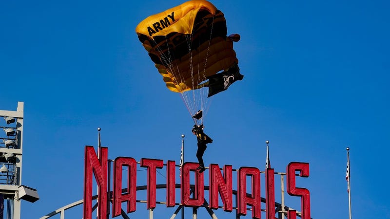 Army parachute demo at Nats Park causes brief Capitol evacuation