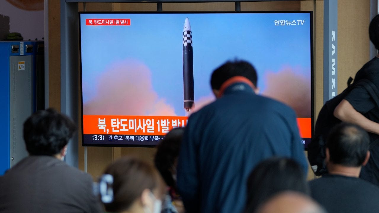 North Korea fires ballistic missile amid rising animosities