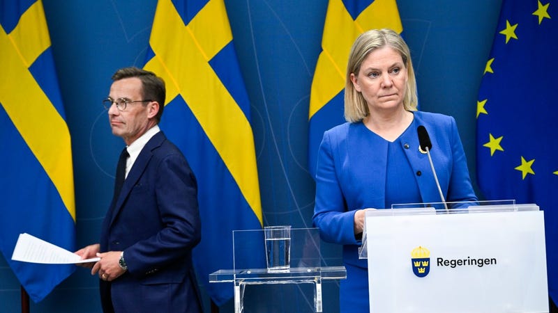 Once neutral Sweden seeks NATO membership in historic shift