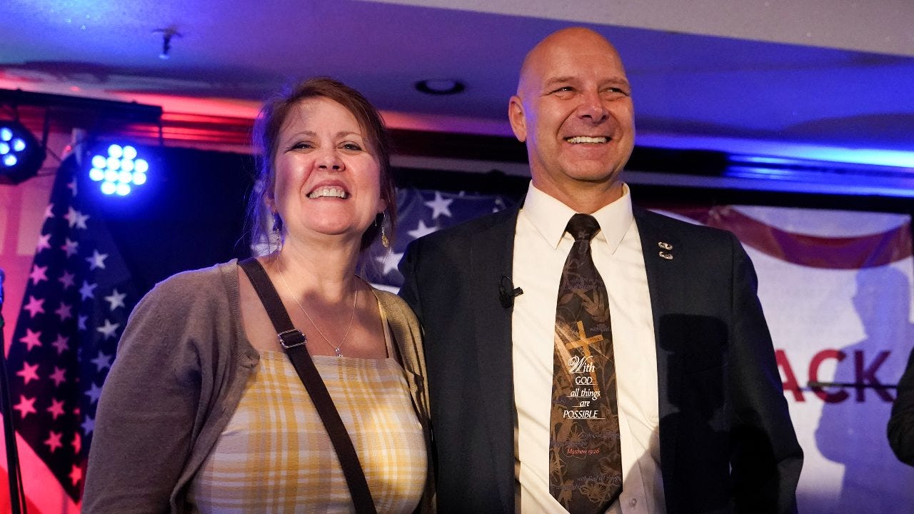 Far-right candidate, an ex-Army colonel, wins GOP Pennsylvania governor nod