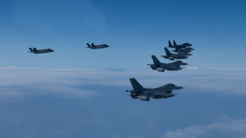 US, allies fly fighter jets amid North Korea tensions