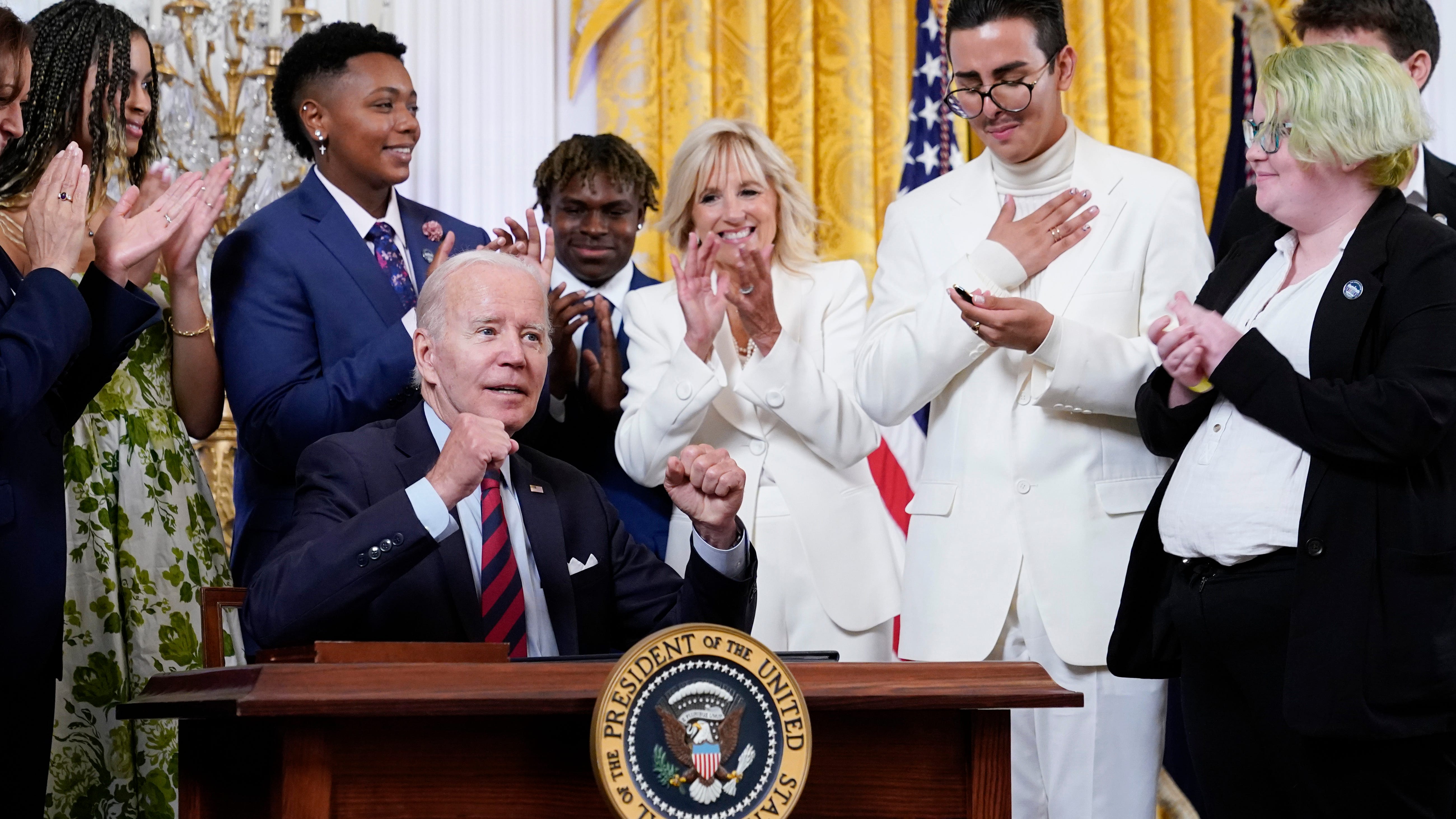 Biden seeks to counter state actions he sees as anti-LGBTQ