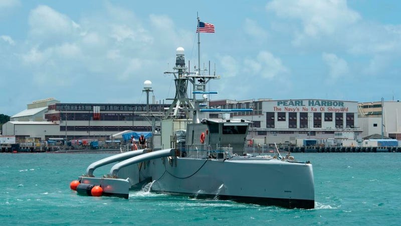 Navy expedites waterborne drones to close gap with China