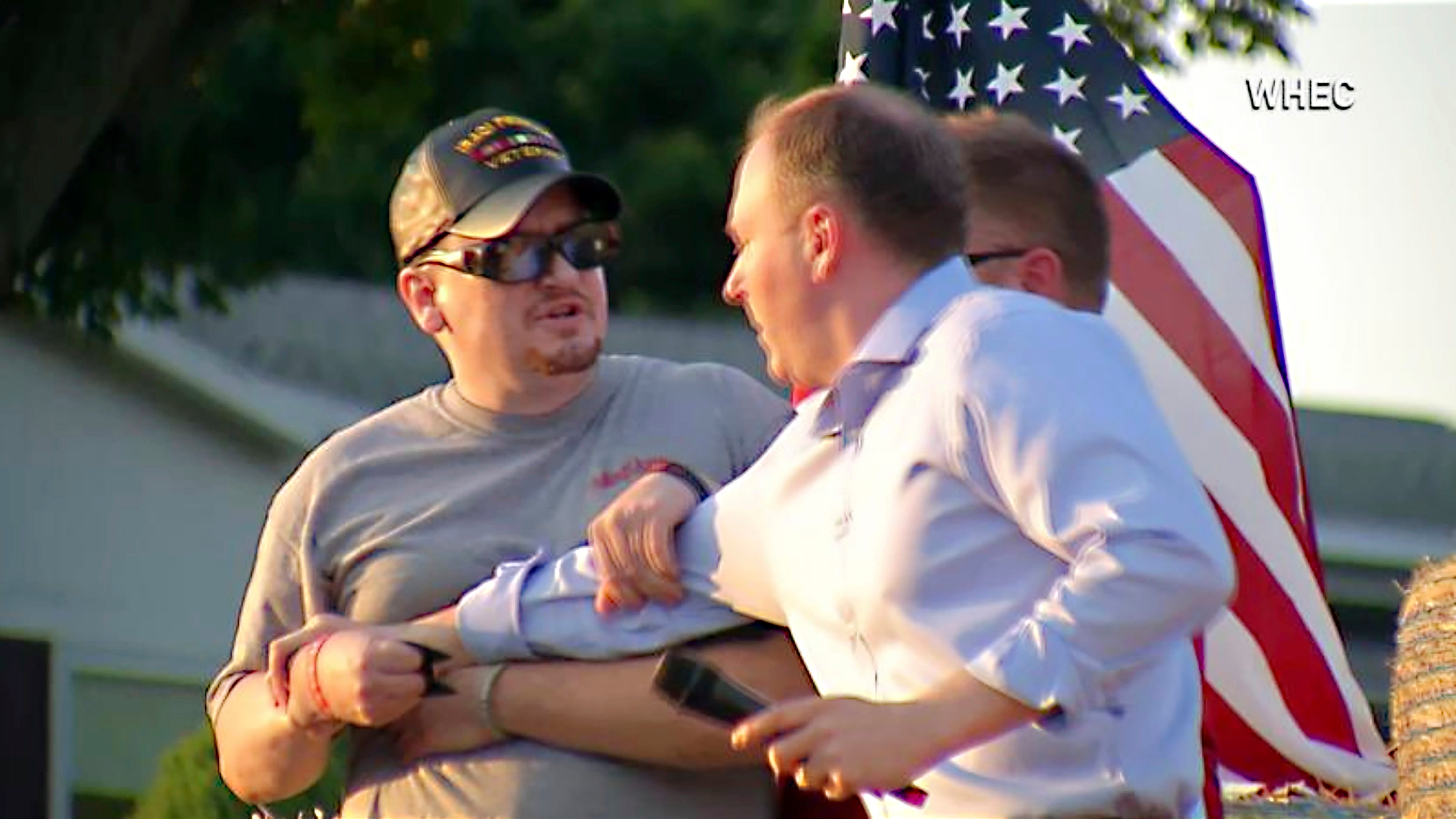 Rep. Lee Zeldin tells WINS he saw 'red flags' during rally attack, reacts to suspect's release