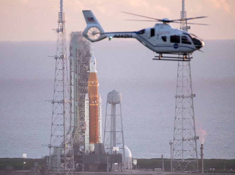 NASA scrubs launch of new moon rocket after engine problem
