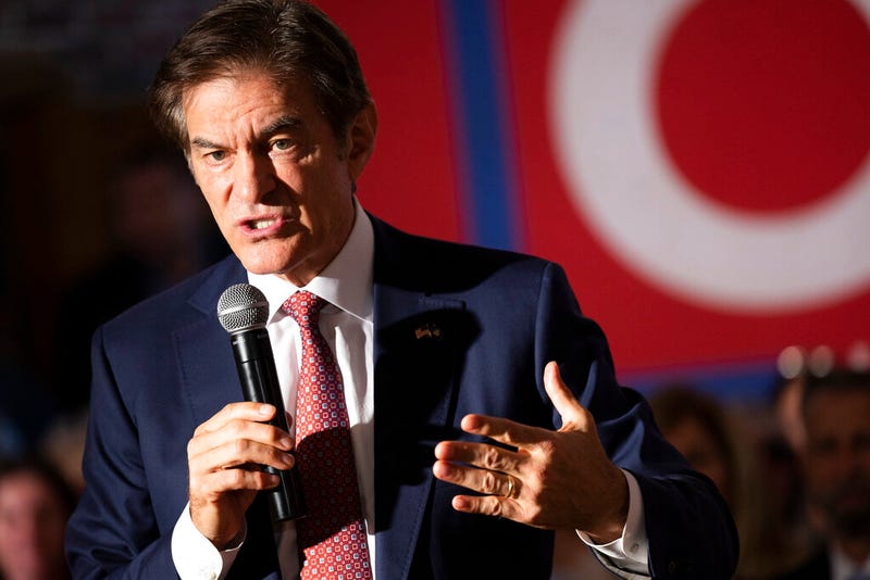 Mehmet Oz- GOP Pa. U.S. Senate candidate