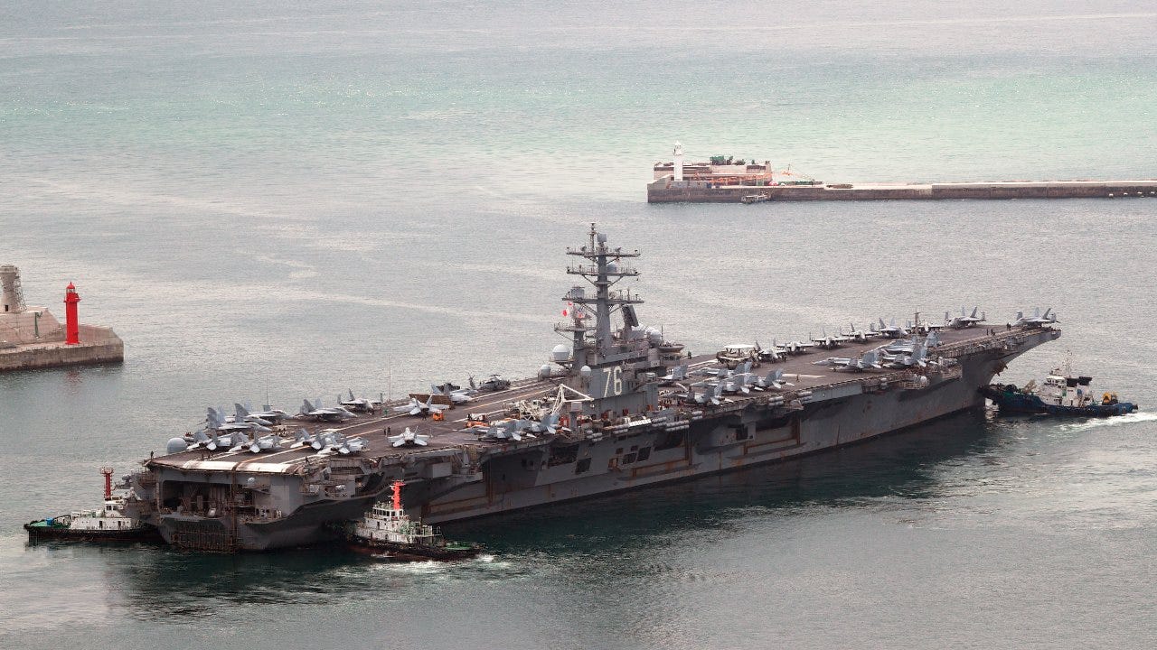 US carrier, South Korea ships launch drills amid North's threat