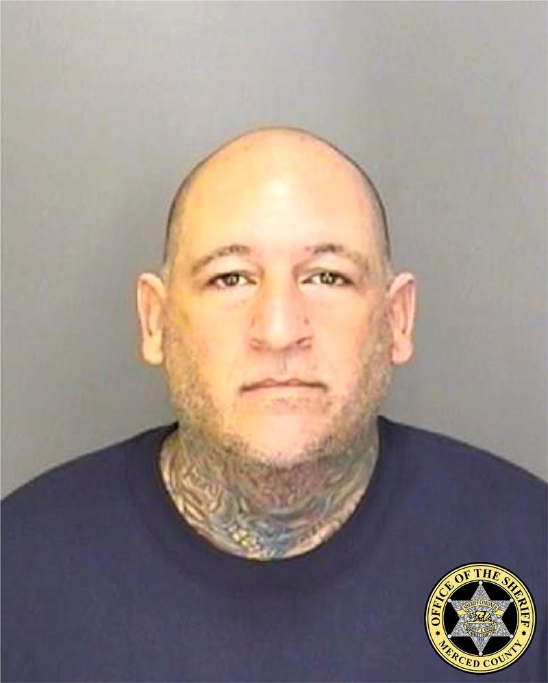 This image released by the Merced County Sheriff's Office shows Jesus Salgado. Salgado was charged on Monday, Oct. 10, 2022, in the kidnapping and killings of an 8-month-old baby, her parents and uncle.