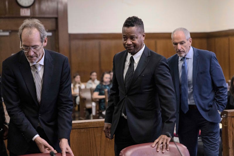Actor Cuba Gooding Jr. appears in Manhattan Criminal Court for his sexual misconduct case on Oct. 13, 2022