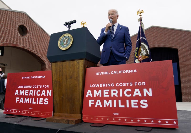 Biden pushing lower prescription drug costs in midterm press