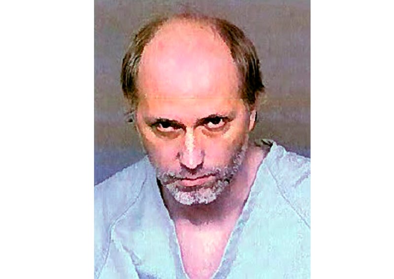 FILE - In this undated photo released by Fresno County Sheriff's Office is a booking photo of Nathan Larson. A self-proclaimed pedophilia advocate and accused kidnapper who was on trial for allegedly grooming a 12-year-old California girl died on Sept. 18, 2022, while in custody in Arizona. Nathan Larson was arrested in 2020 by authorities who said they caught him flying across the country with the girl who he had persuaded to run away from home in Fresno, California. 