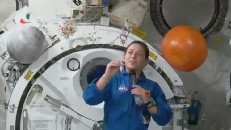 First Native American woman in space, a Marine pilot, awed by Mother Earth