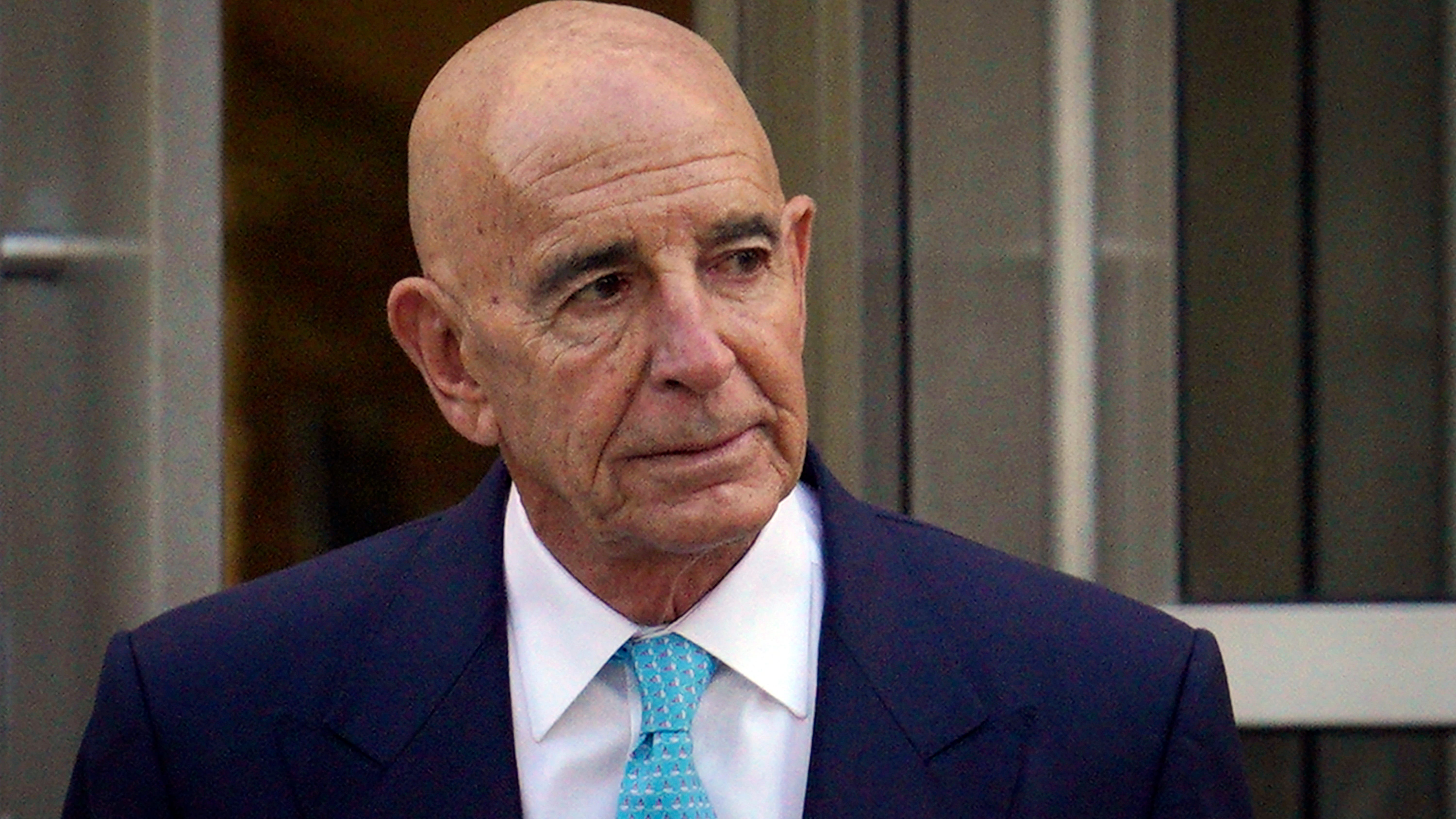 On witness stand, Trump ally denies foreign influence charge