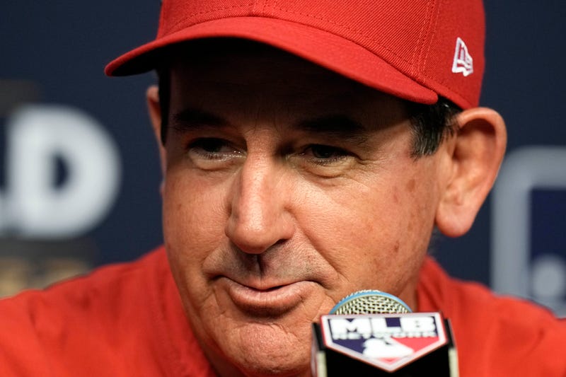 Philadelphia Phillies manager Rob Thomson