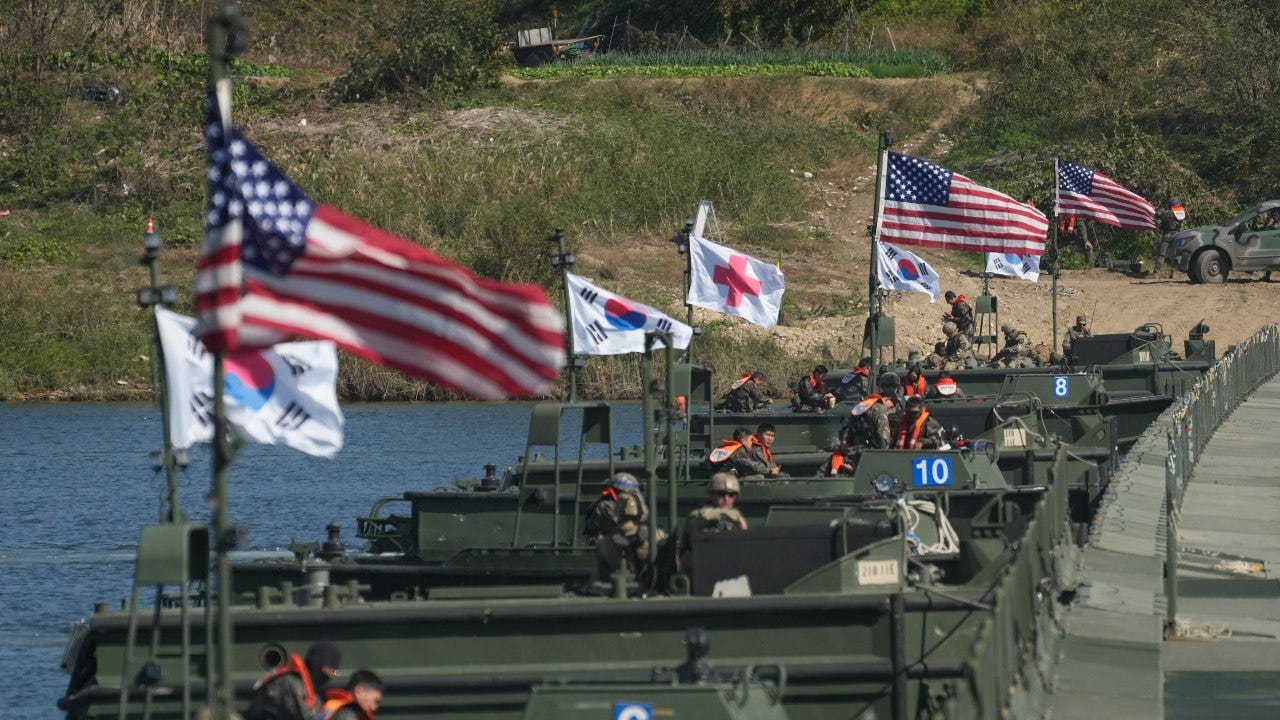 North Korea warns US of 'powerful' response to allied drills