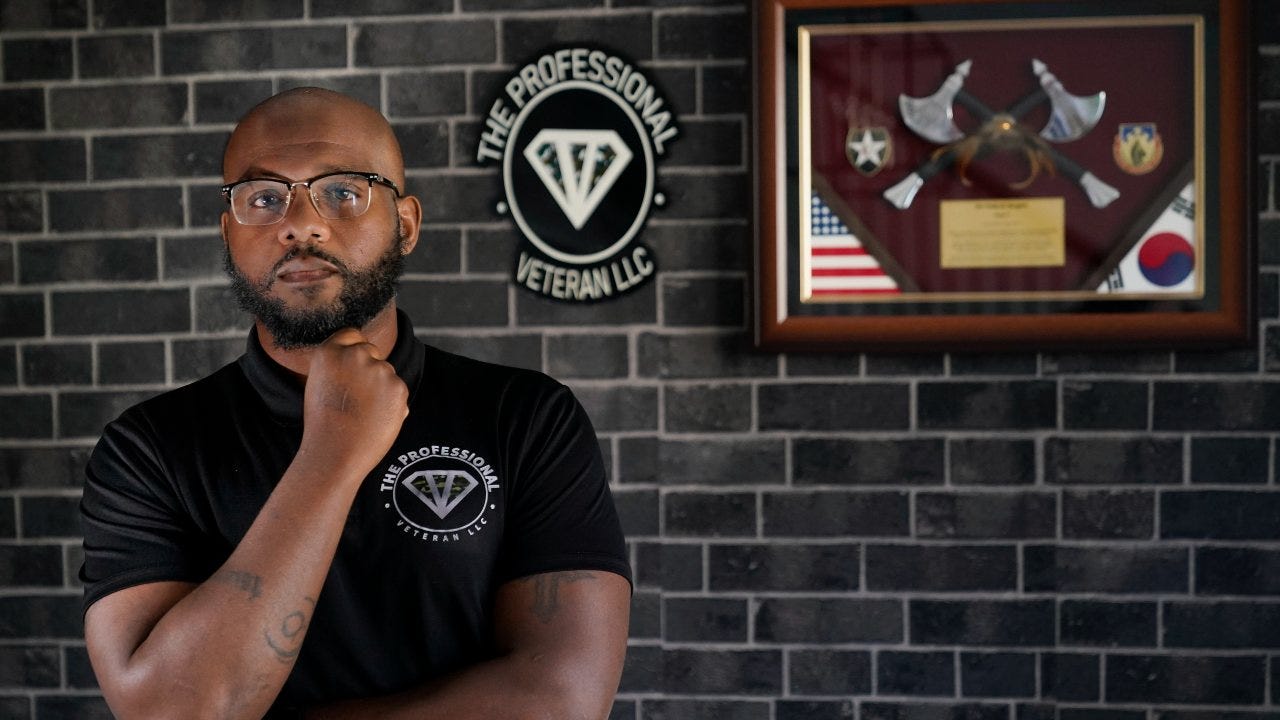 Many veterans are landing jobs, but the transition can be tough