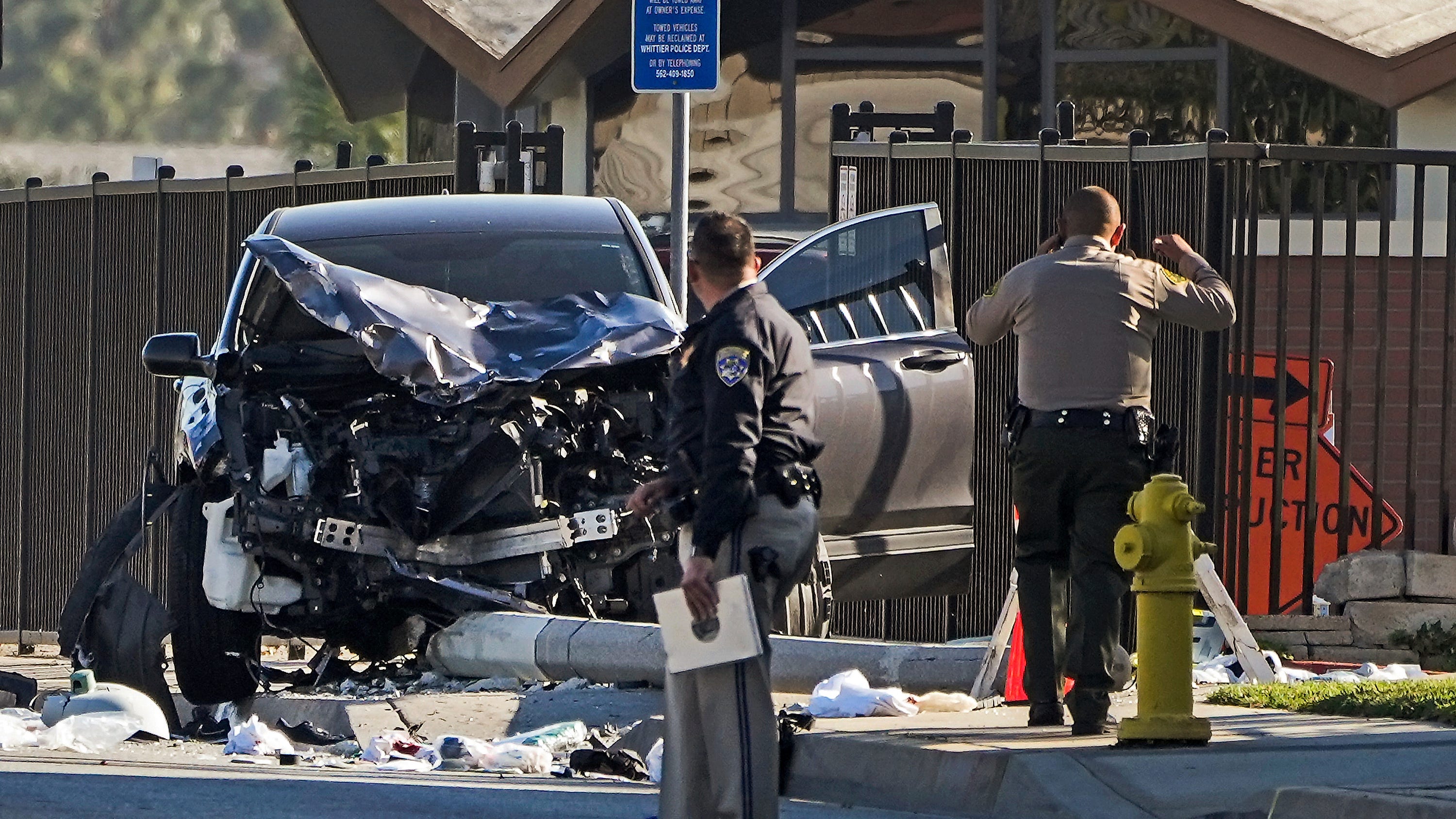 Driver in sheriff's academy crash says it wasn't intentional