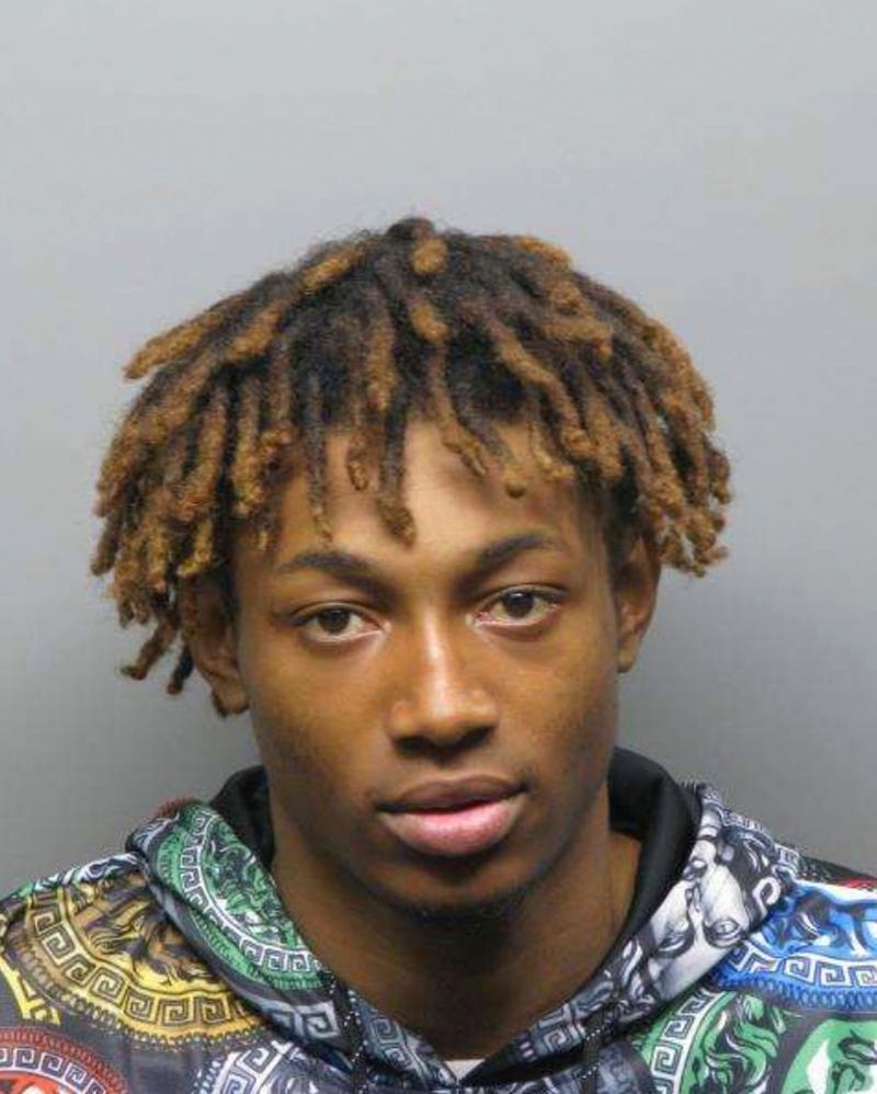This undated photo released by the Antioch, Calif., Police Department shows Isaac White-Carter, 20, who was arrested in connection with an attack Nov. 12, 2022, on a fast-food worker that cost her an eye. White-Carter, of San Francisco, was arrested in nearby Hayward and could face felony charges including mayhem and aggravated assault, police said.