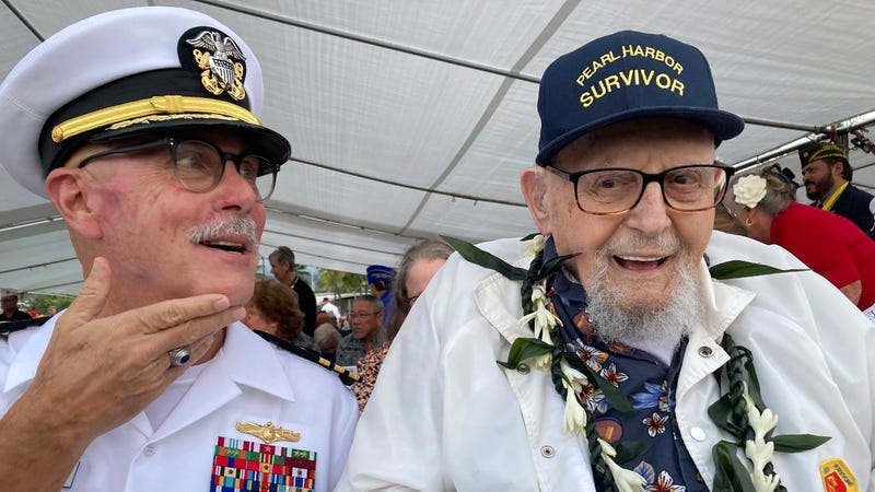 Hawaii remembrance draws handful of Pearl Harbor survivors