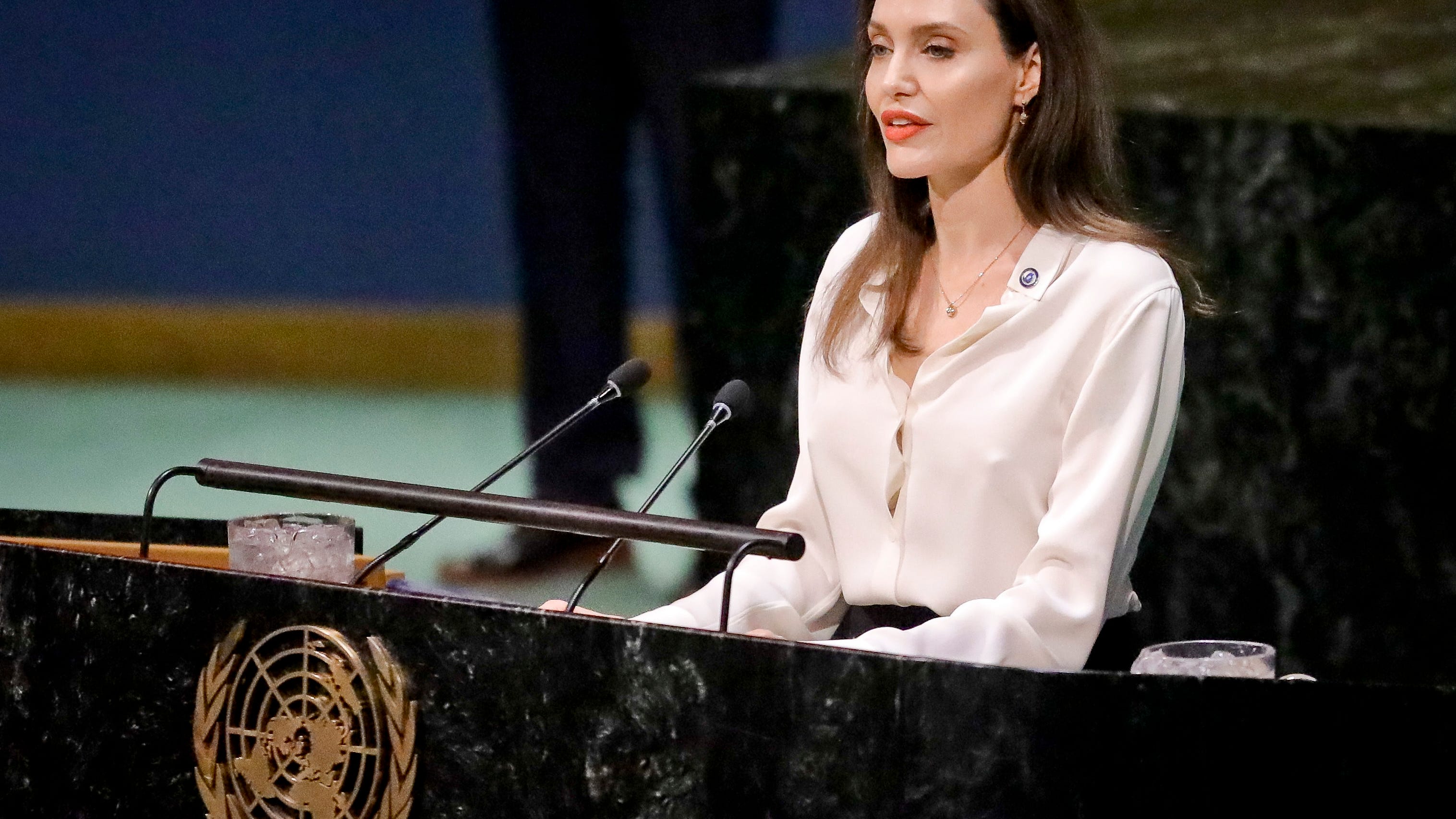 Angelina Jolie leaves role as UN refugee agency envoy