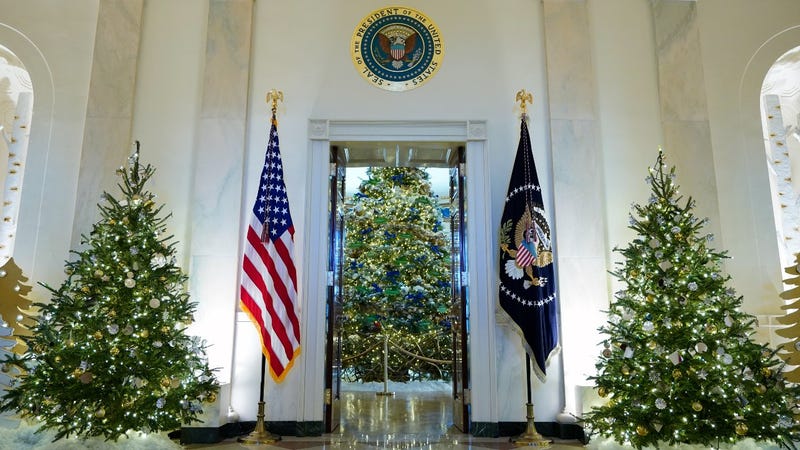 President Biden, first lady thank service members in Christmas calls