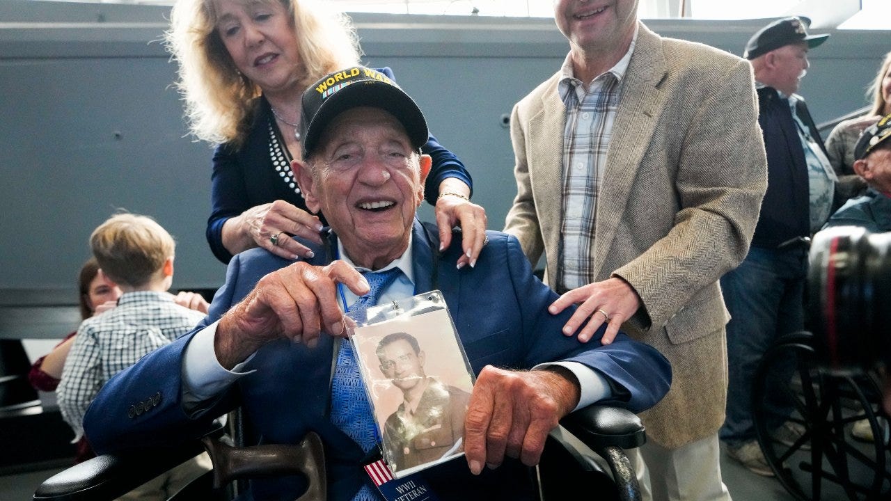 Oldest living Pearl Harbor survivor marks 105th birthday