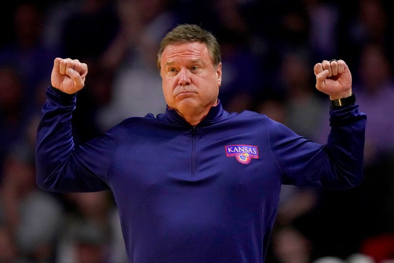 Kansas head coach Bill Self