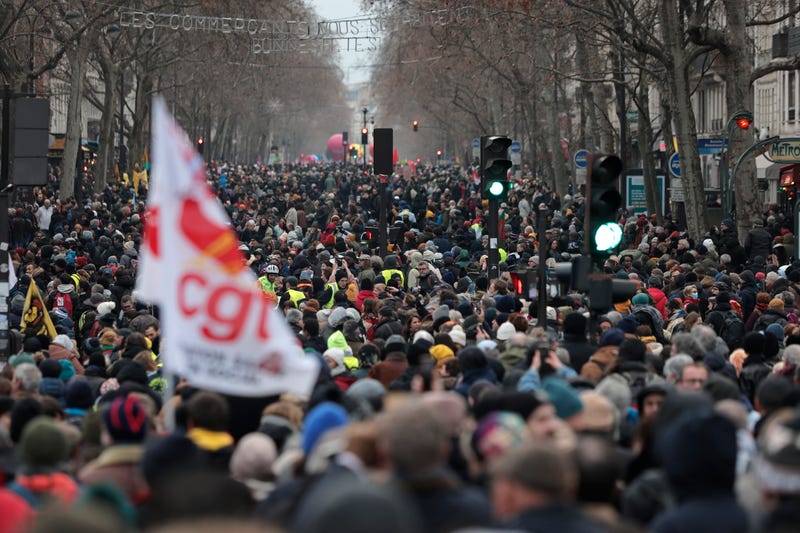 France: Over 1 million march against raising retirement age