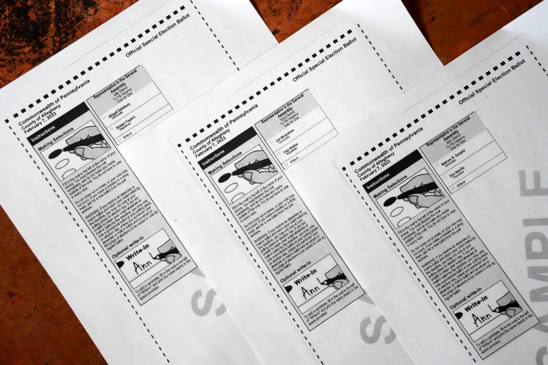 Sample ballots