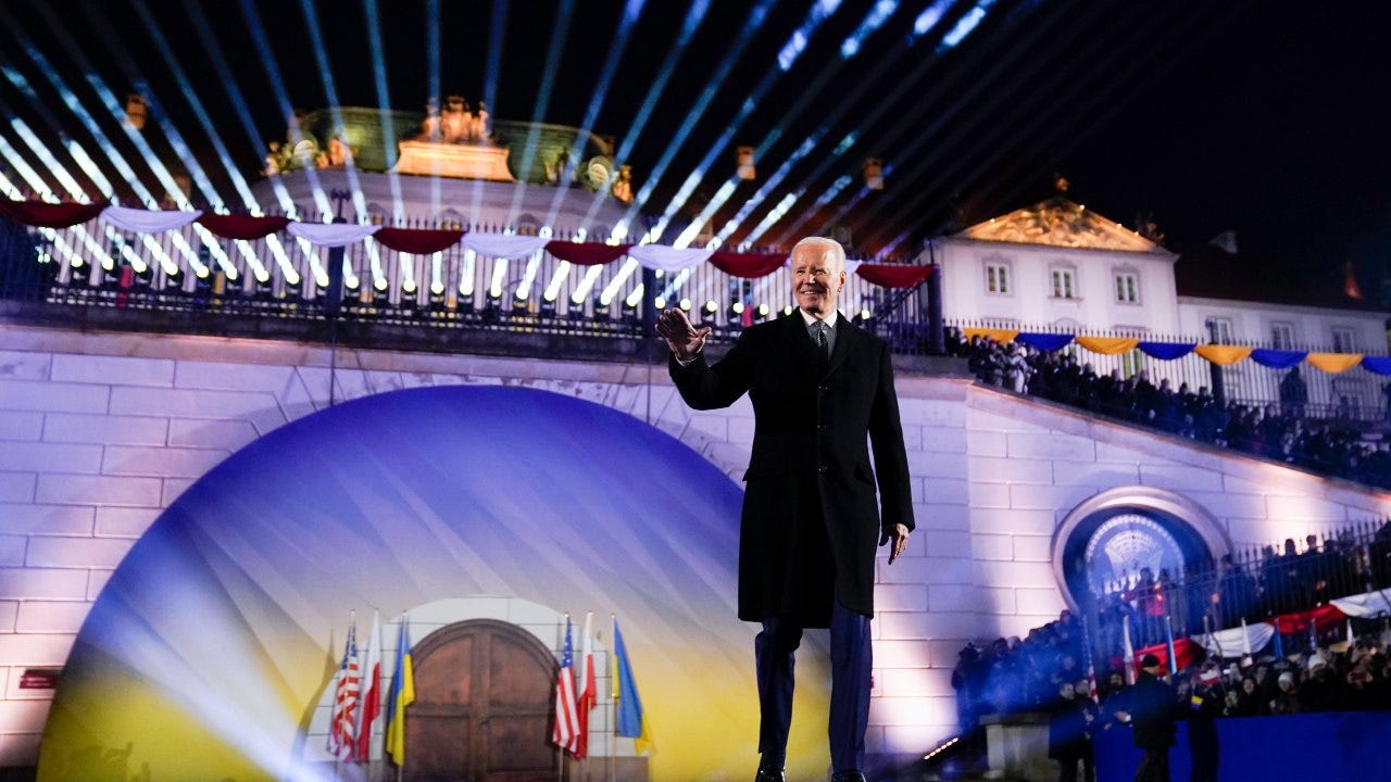 President Biden in Poland: US, allies 'will never waver' in Ukraine
