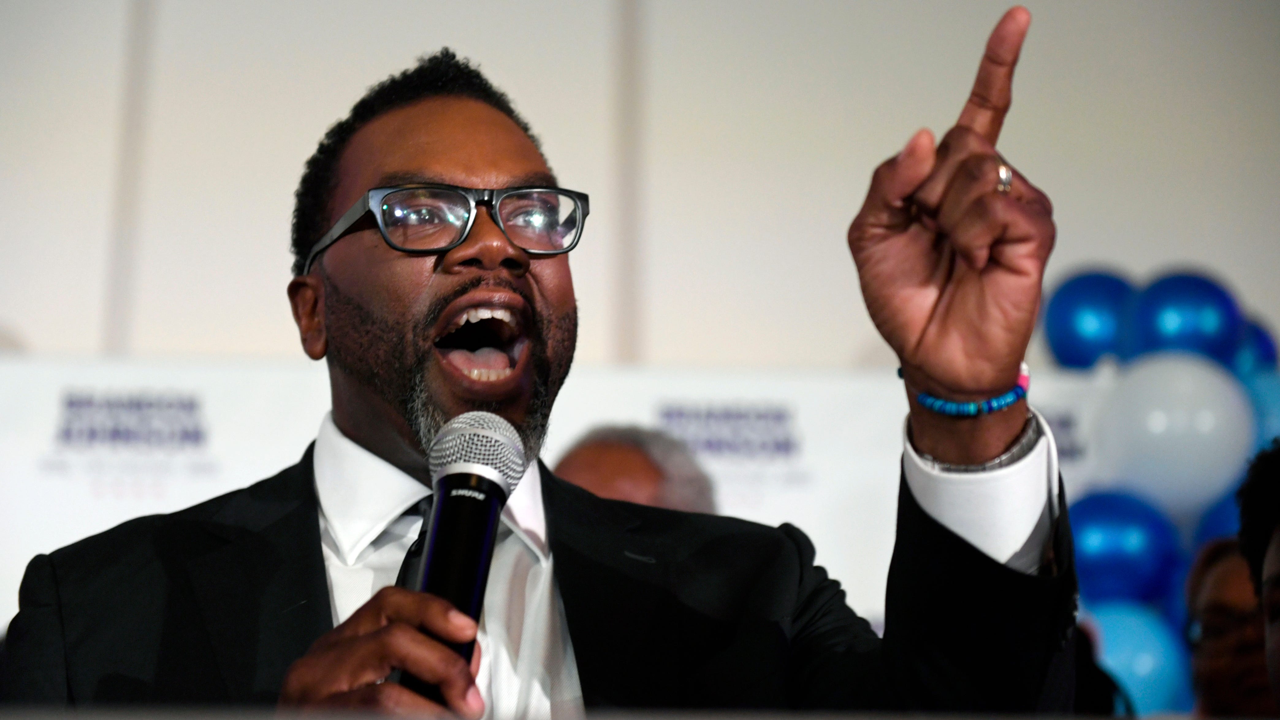 'You deserve to have a safer, stronger Chicago': Brandon Johnson confidently advances to April mayoral runoff