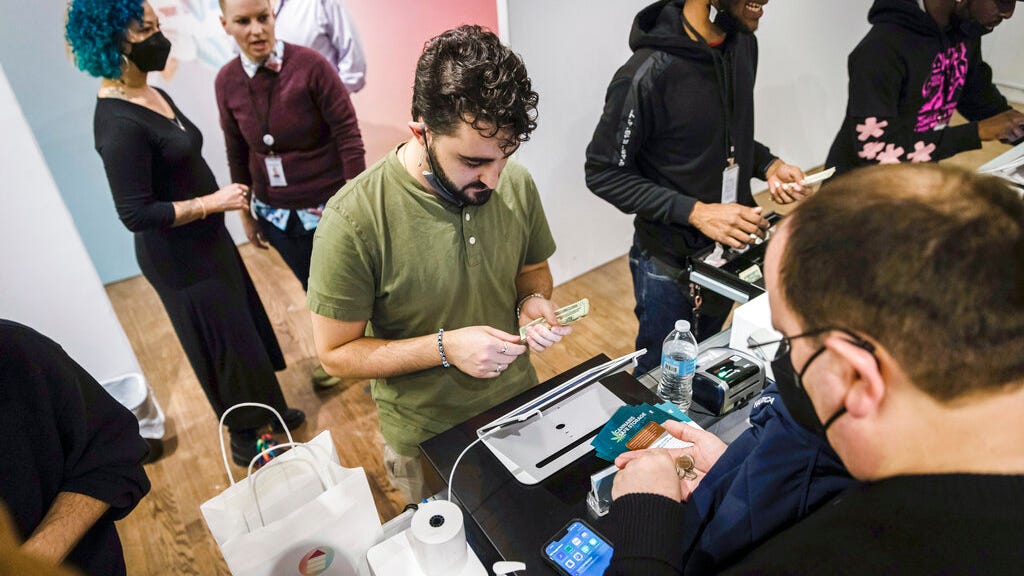 NY's 1st batch of marijuana shop licenses is doubling to 300