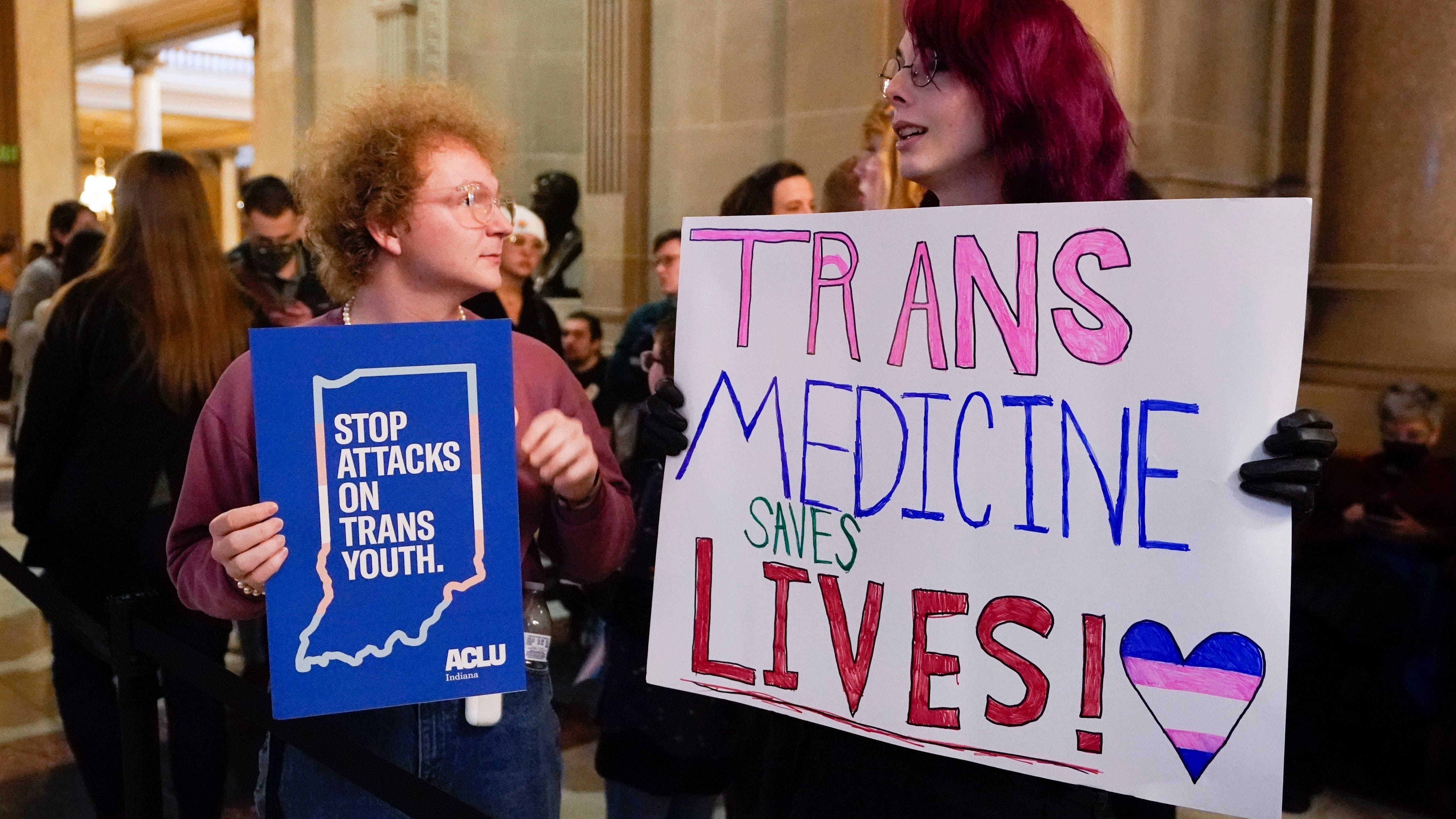 Indiana, Idaho governors sign bans on gender-affirming care
