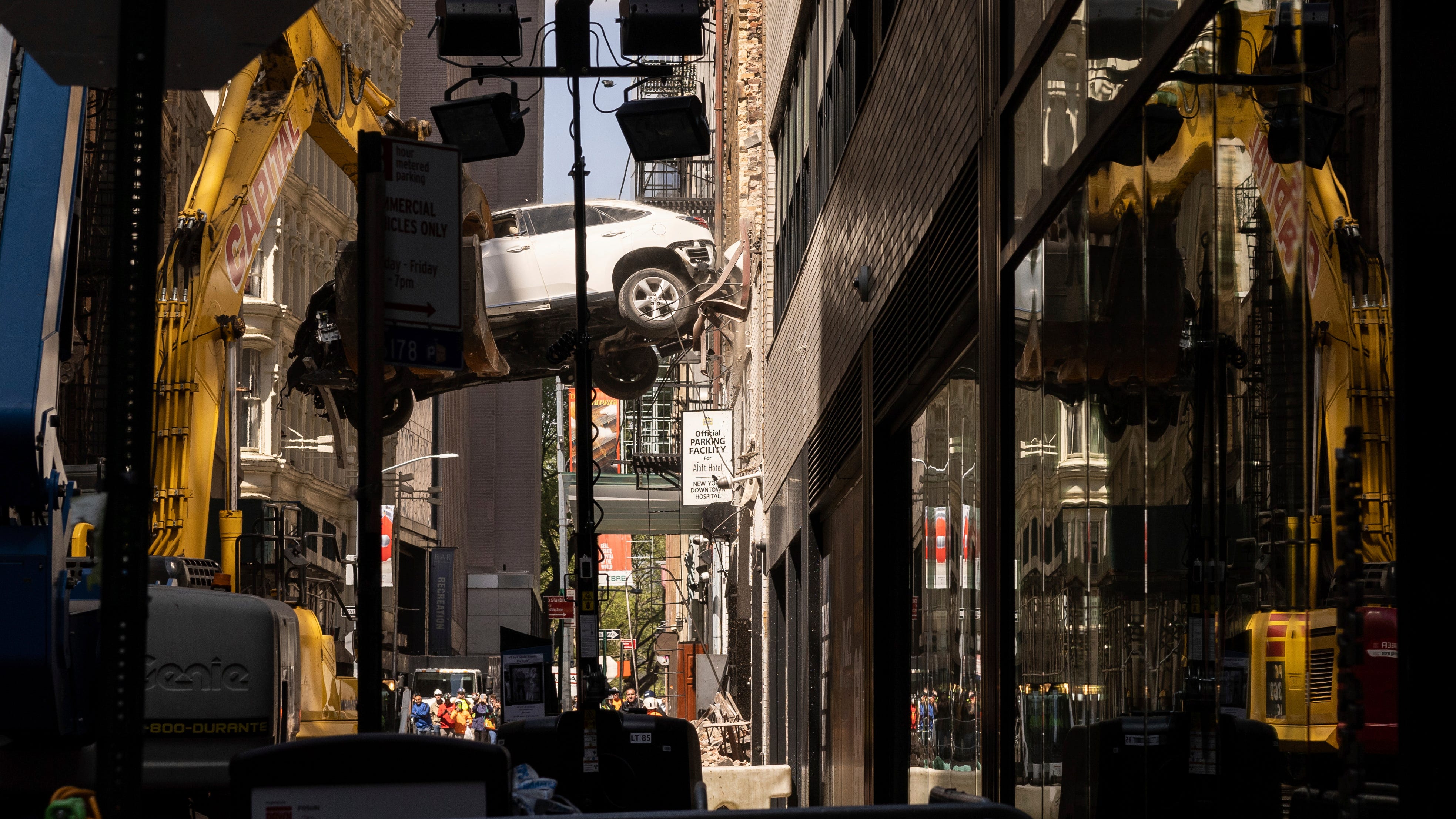 Body recovered from rubble of collapsed FiDi parking garage