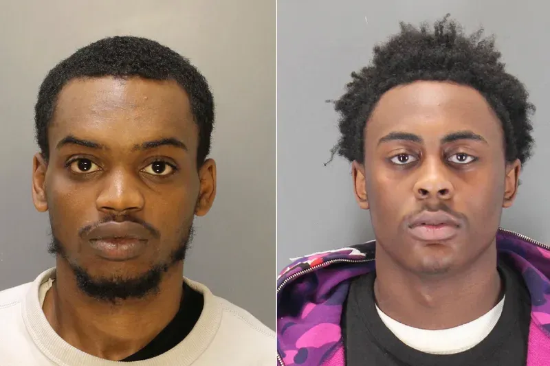 From left: Nasir Grant and Ameen Hurst